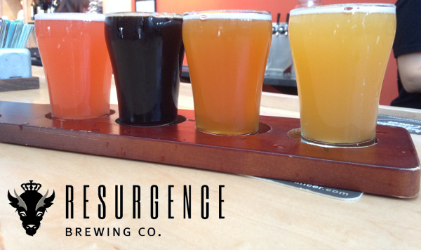 Resurgence Beer Flight