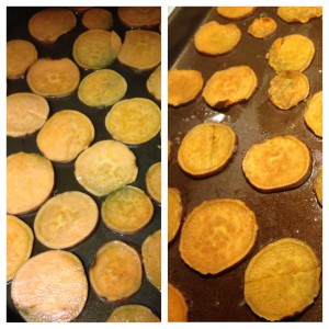 Baked Sweet Potato Chips