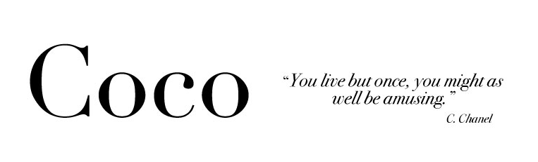 Coco Chanel Quote
